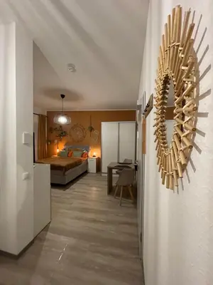 Ein Bett oder Betten in einem Zimmer der Unterkunft Desert Rose 34 in Mayen