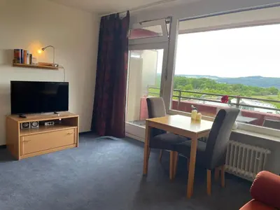 TV/Unterhaltungsangebot in der Unterkunft Panoramalounge 712