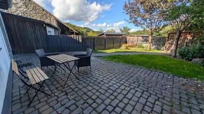 Ein Garten an der Unterkunft Wohlfühloase am Nürburgring
