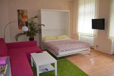 TV/Unterhaltungsangebot in der Unterkunft Ferienwohnung Barfly