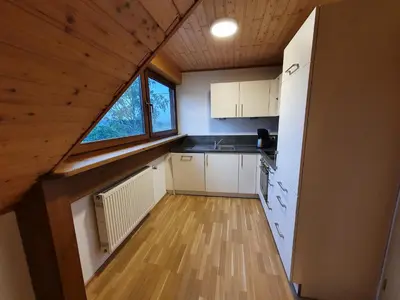 Küche/Küchenzeile in der Unterkunft Ferienwohnung Meuspath