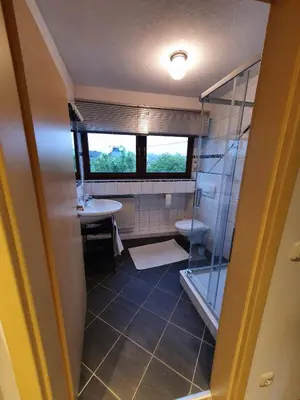 Ein Badezimmer in der Unterkunft Ferienwohnung Meuspath