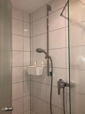 Ein Badezimmer in der Unterkunft Humboldtruh