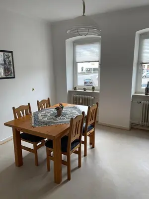 Ein Sitzbereich in der Unterkunft FeWo Centrum Daun