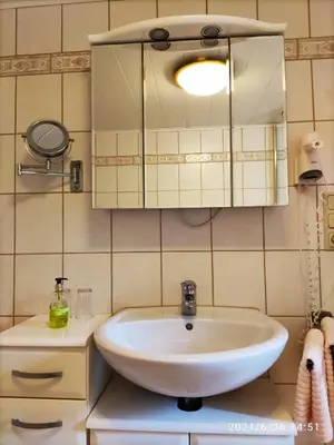 Ein Badezimmer in der Unterkunft Moselperle Hotel Restaurant