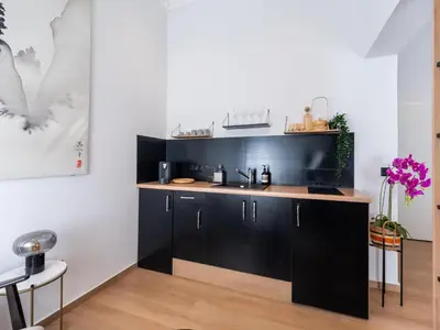 Küche/Küchenzeile in der Unterkunft Apartment in Koblenz near Deutsches Eck