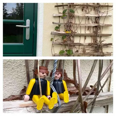Grundriss der Unterkunft Mitten im Garten