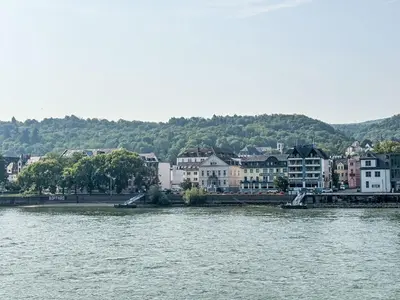 Naturlandschaft in der Nähe des Ferienhauses