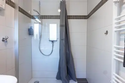 Ein Badezimmer in der Unterkunft Schöne Ferienwohnung im Simmern