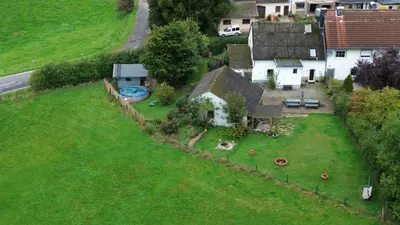 Ein Garten an der Unterkunft Ferienhaus Eifel Lotti