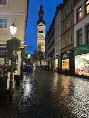 Die Umgebung um das Privatzimmer