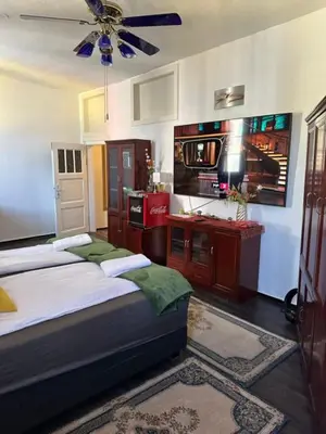 Ein Bett oder Betten in einem Zimmer der Unterkunft Max & Moritz 2 Koblenz