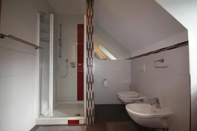 Ein Badezimmer in der Unterkunft Moseltraum Alte Schmiede