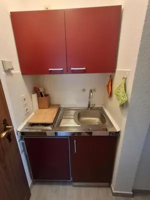 Küche/Küchenzeile in der Unterkunft Ferienwohnung Natalia