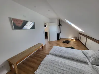 Ein Bett oder Betten in einem Zimmer der Unterkunft Moselluft2