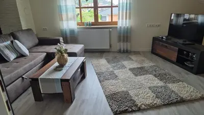 TV/Unterhaltungsangebot in der Unterkunft Ferienwohnung Weinträumerei