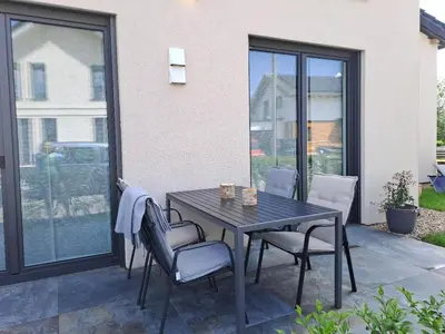 Ein Patio oder anderer Außenbereich in der Unterkunft Fewo Merten