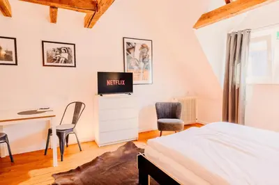 TV/Unterhaltungsangebot in der Unterkunft SOON APT Nr 5