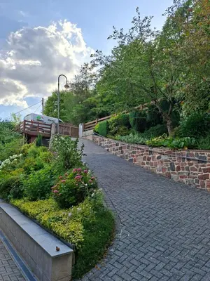 Ein Garten an der Unterkunft Krez Ferienhaus