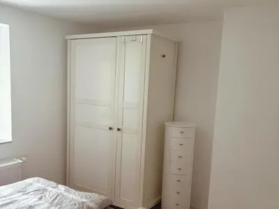 Ein Bett oder Betten in einem Zimmer der Unterkunft Ferienparadies in der Vulkaneifel