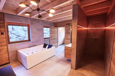 Grundriss der Unterkunft Wellness Ferienhaus “Lotus I”