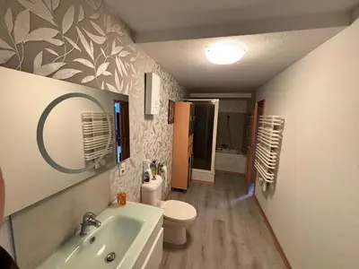 Ein Badezimmer in der Unterkunft CoBa