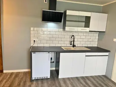 Küche/Küchenzeile in der Unterkunft Apartment in Pellingen near Moselle Valley