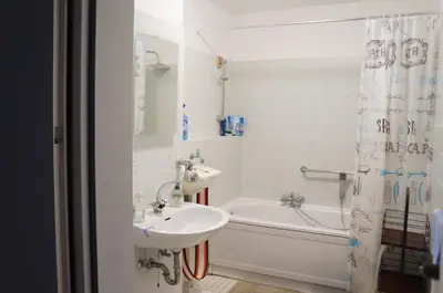 Ein Badezimmer in der Unterkunft 2-Zi Wohnung in Bad Kreuznach