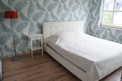 Ein Bett oder Betten in einem Zimmer der Unterkunft 2-Zi Wohnung in Bad Kreuznach
