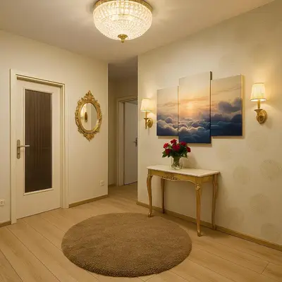 Grundriss der Unterkunft StadtLicht Residence l Panorama Balkon