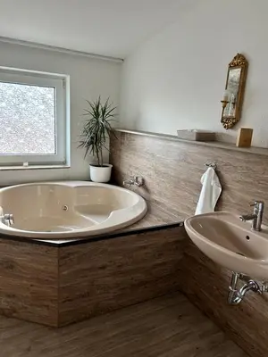 Ein Badezimmer in der Unterkunft Ranch Apartment