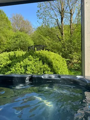 Ein Garten an der Unterkunft Naturerlebnis direkt am Traumpfad