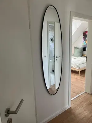 Ein Bett oder Betten in einem Zimmer der Unterkunft Ferienwohnung Stage One Zentrale Lage
