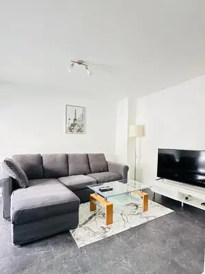 TV/Unterhaltungsangebot in der Unterkunft Apartment in Rittersdorf