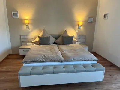 Ein Bett oder Betten in einem Zimmer der Unterkunft Ferienhaus Limousin