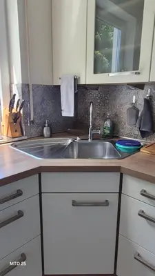 Küche/Küchenzeile in der Unterkunft RHEIN-WALD Exklusives Apartment mit Rheinblick