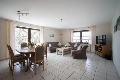 TV/Unterhaltungsangebot in der Unterkunft Ferienwohnung Hoffmann