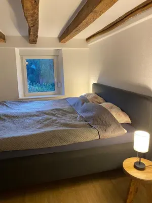 Ein Bett oder Betten in einem Zimmer der Unterkunft Cozy tiny house