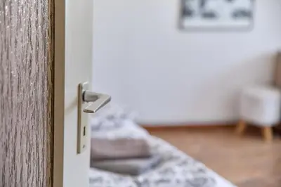Ein Bett oder Betten in einem Zimmer der Unterkunft Altstadt Residenz Wohnung 3