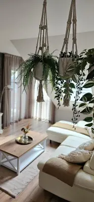 Ein Bett oder Betten in einem Zimmer der Unterkunft Ferienwohnung Belle