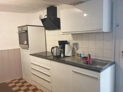 Küche/Küchenzeile in der Unterkunft Haus Tina