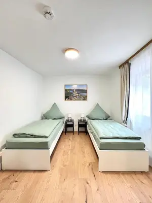 Ein Bett oder Betten in einem Zimmer der Unterkunft Apartment Brunnenstraße in Braubach