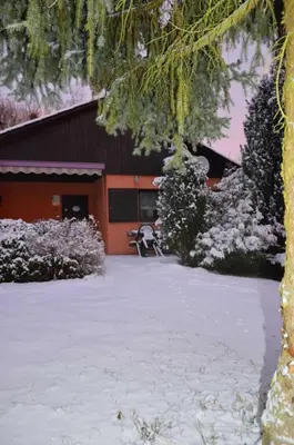 Haus Sonnenblick im Winter
