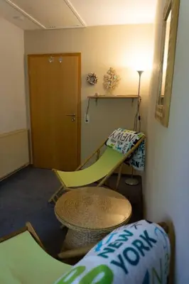 Ein Bett oder Betten in einem Zimmer der Unterkunft Haus Ferienglück