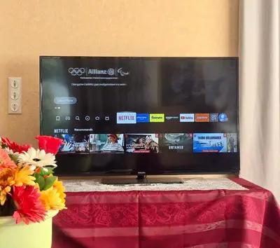 TV/Unterhaltungsangebot in der Unterkunft WX Home - Willkommen in Ihrer Ferienwohnung in Idar-Oberstein