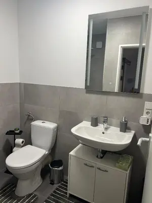 Ein Badezimmer in der Unterkunft A&A Mosel