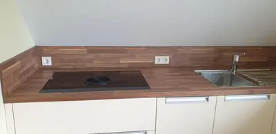 Küche/Küchenzeile in der Unterkunft Ferienwohnung Eifelglück Hupperath