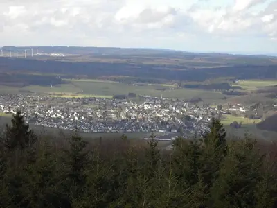 Grundriss der Unterkunft for fitters in the Hunsrück