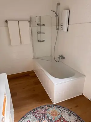 Ein Badezimmer in der Unterkunft Stadtnest Mayen - stilvoll & zentral