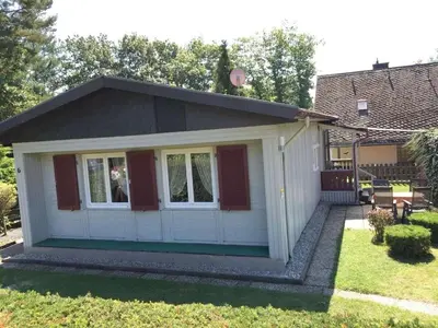 Grundriss der Unterkunft Wooden holiday home with winter garden